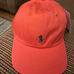 Ralph Lauren Unisex Watermelon Red Baseball Hat